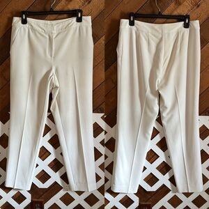 St. John ivory dress pants size 6